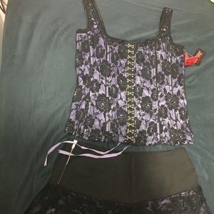 Skirt with matching Corset